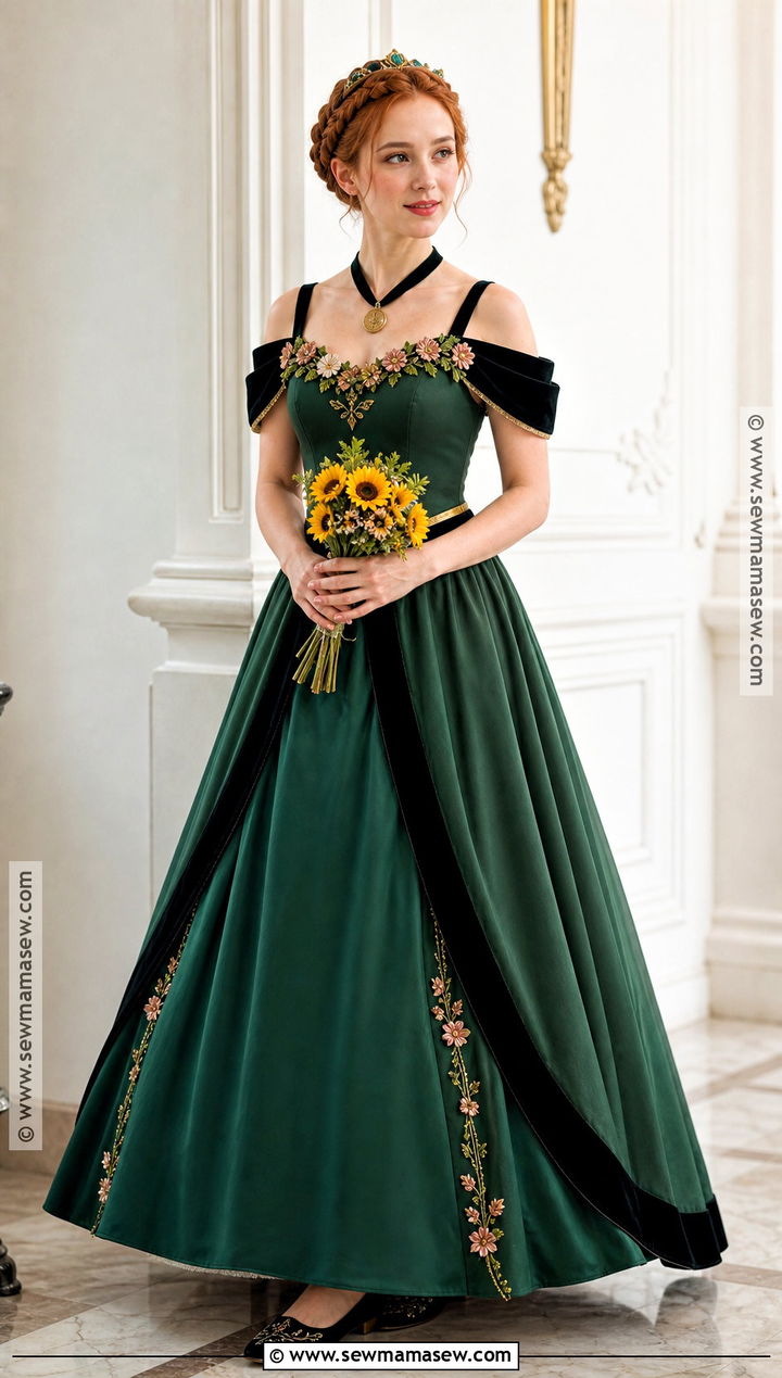 Anna Coronation Costume - 35 redhead halloween costumes