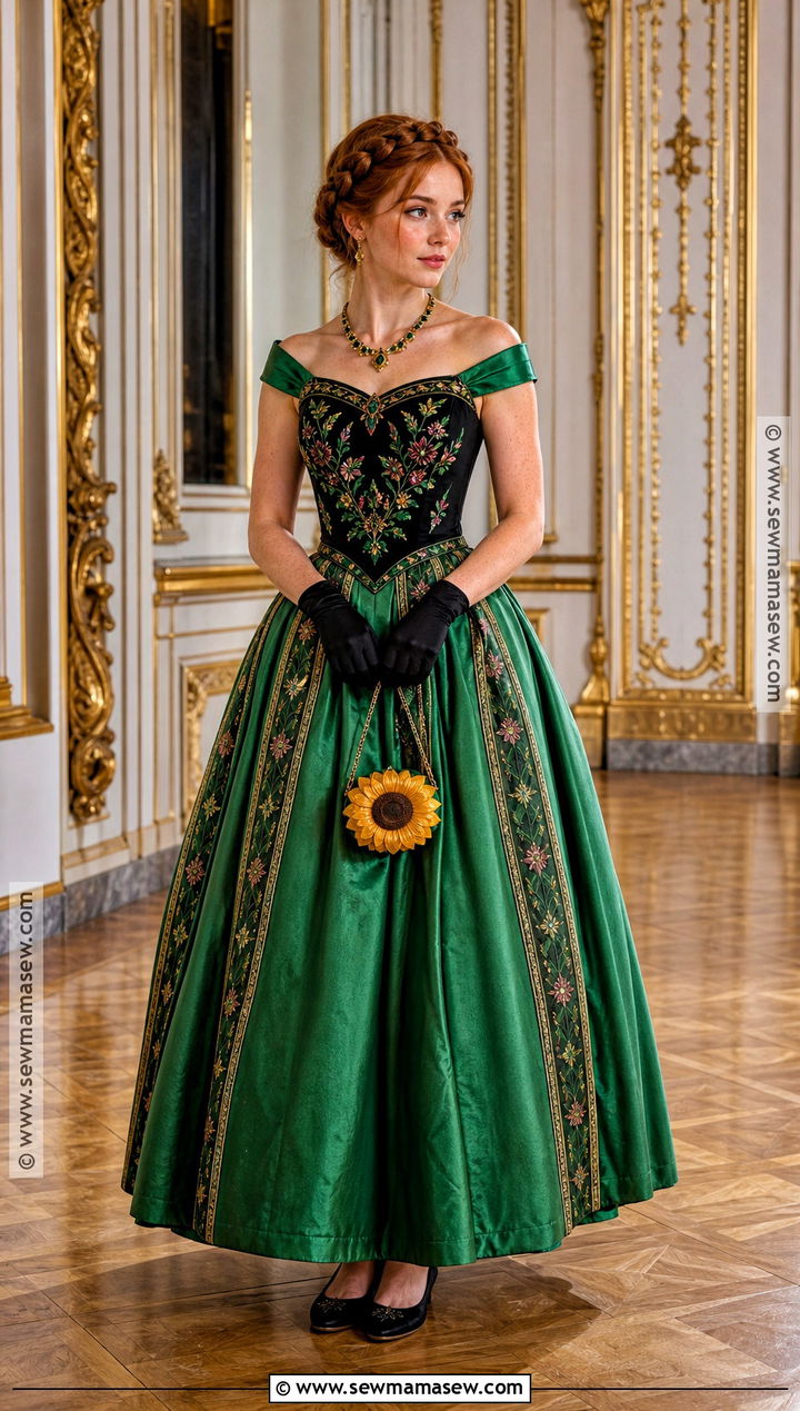 Anna Coronation Dress Costume - 40 disney princess halloween costumes