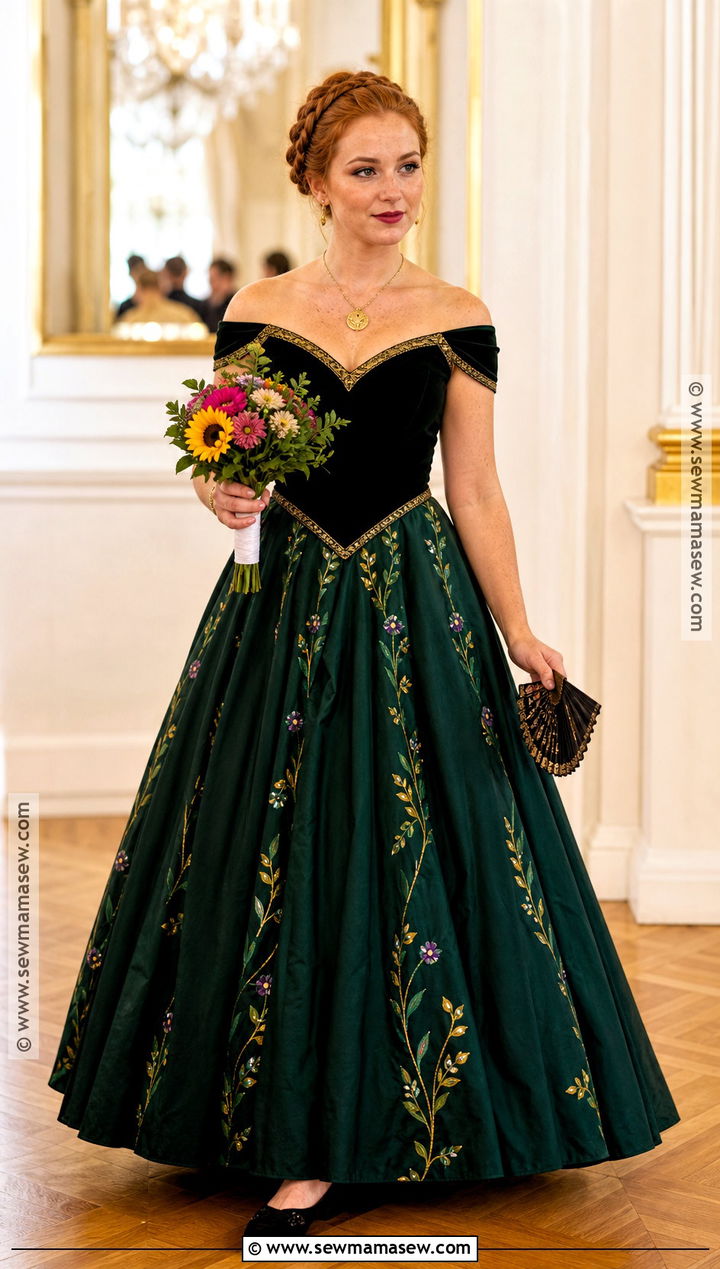 Anna Coronation Princess Costume - 45 princess halloween costume ideas