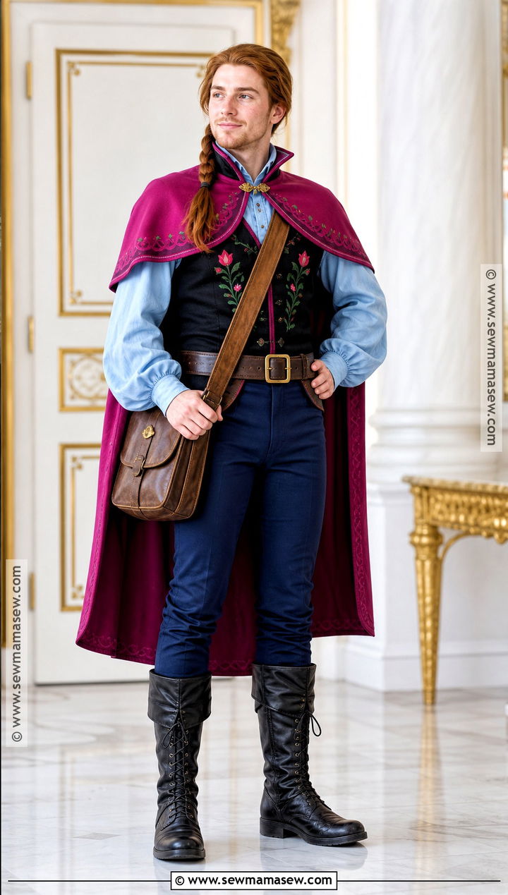 Anna Costume For Men With Tailored Vest - 30 anna halloween costume ideas
