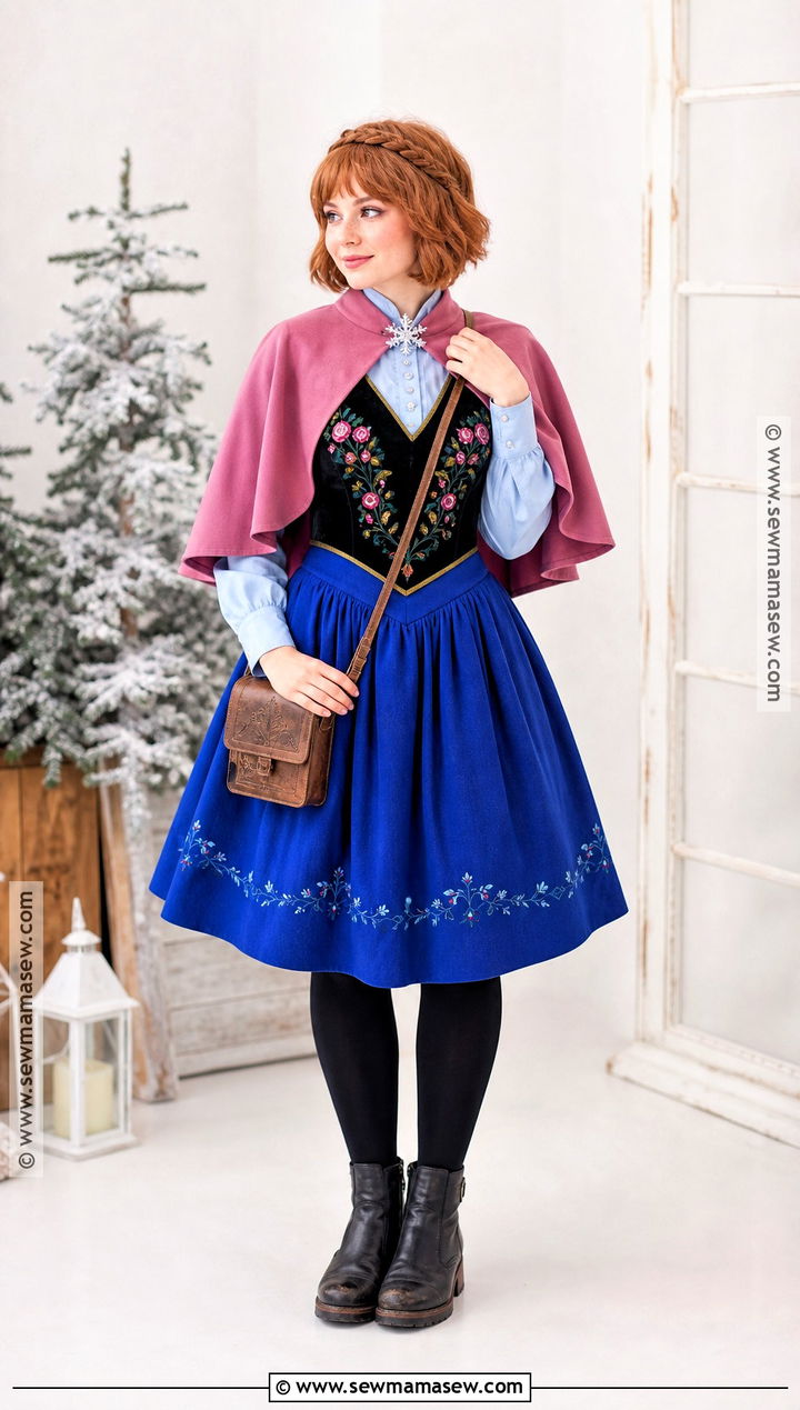 Anna Costume With Short Hair - 30 anna halloween costume ideas