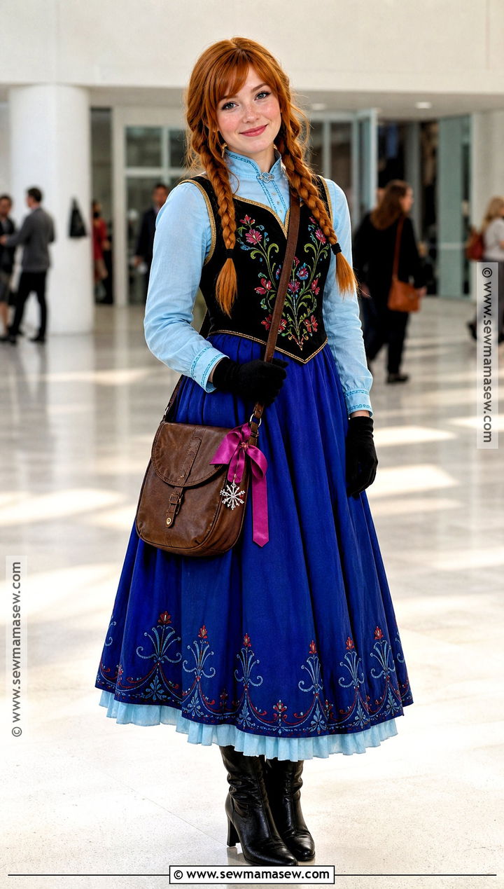 Anna Costume Without A Cape - 40 anna frozen costume ideas