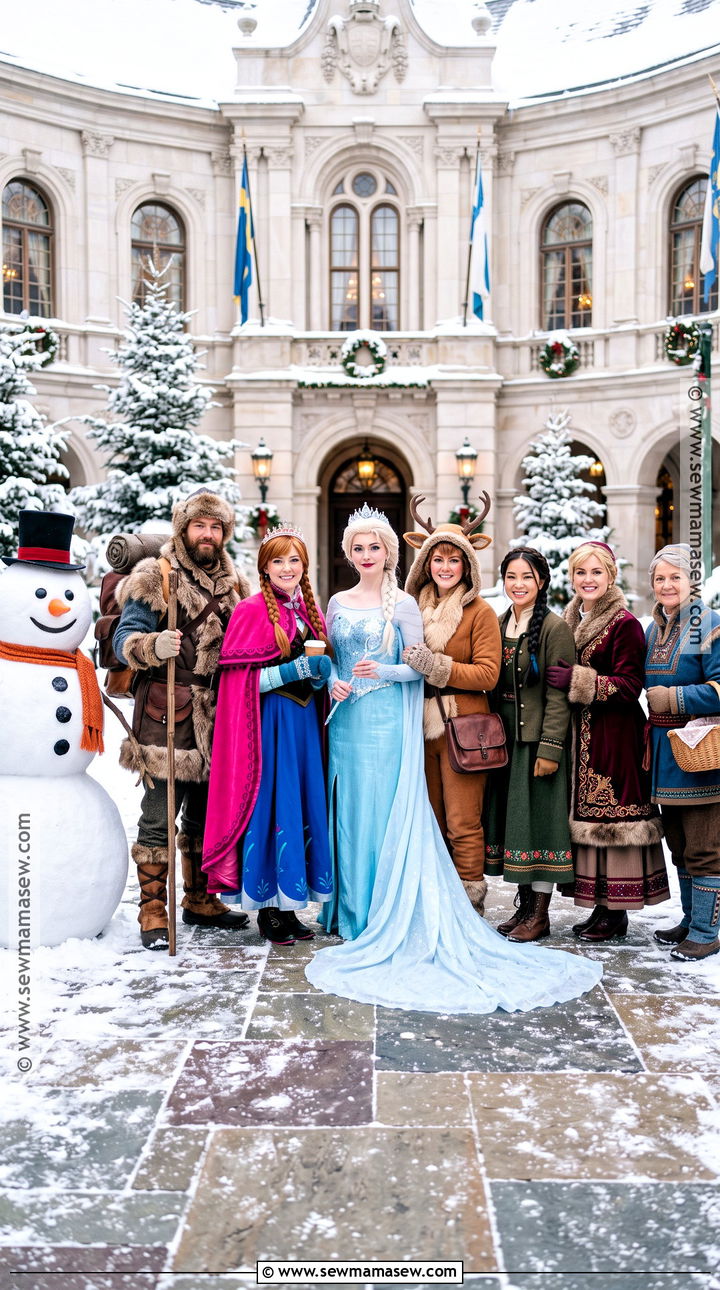 Anna Group Costume With Royal Friends - 30 anna halloween costume ideas