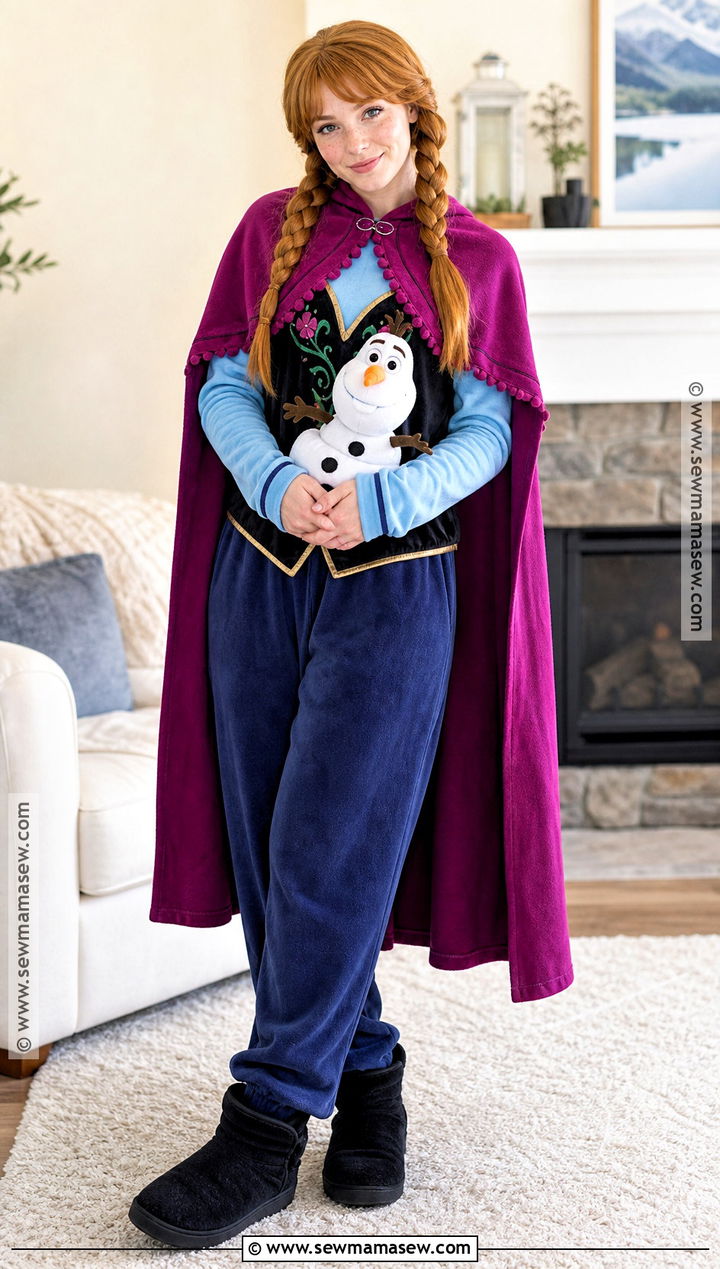 Anna Pajama Costume - 40 anna frozen costume ideas