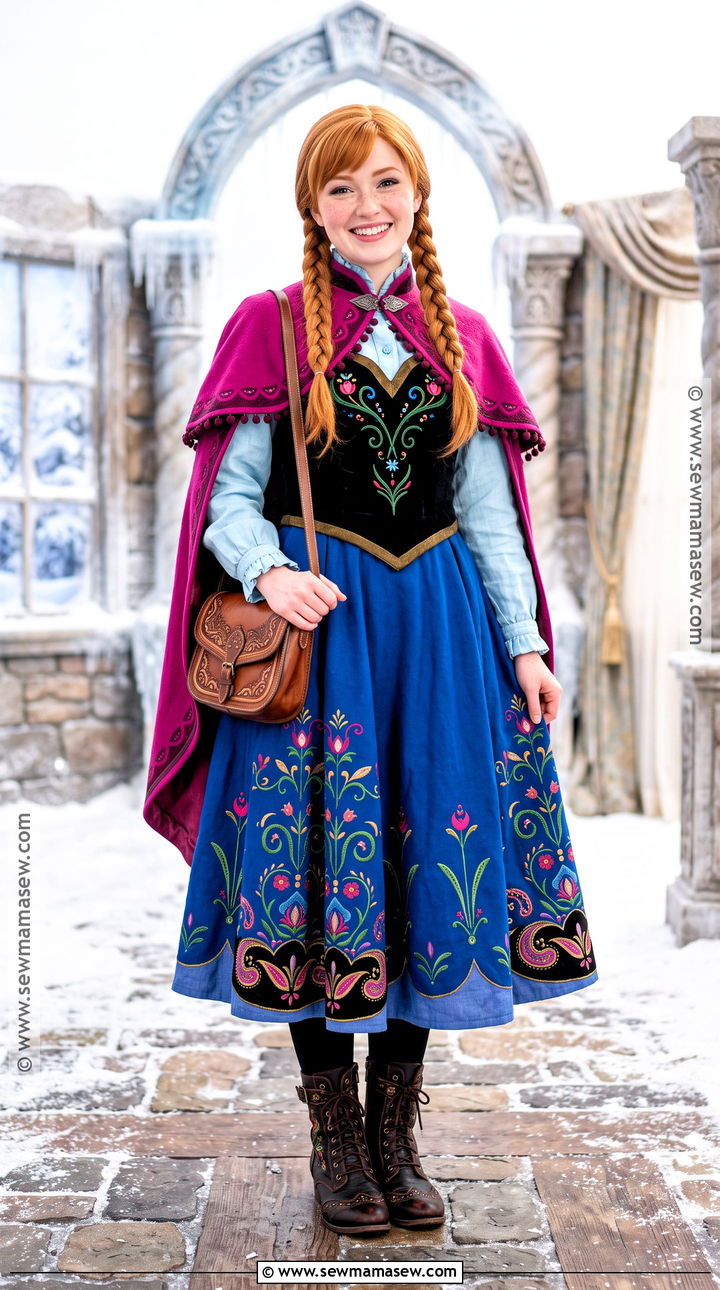 Anna Princess Costume - 30 red head costume ideas