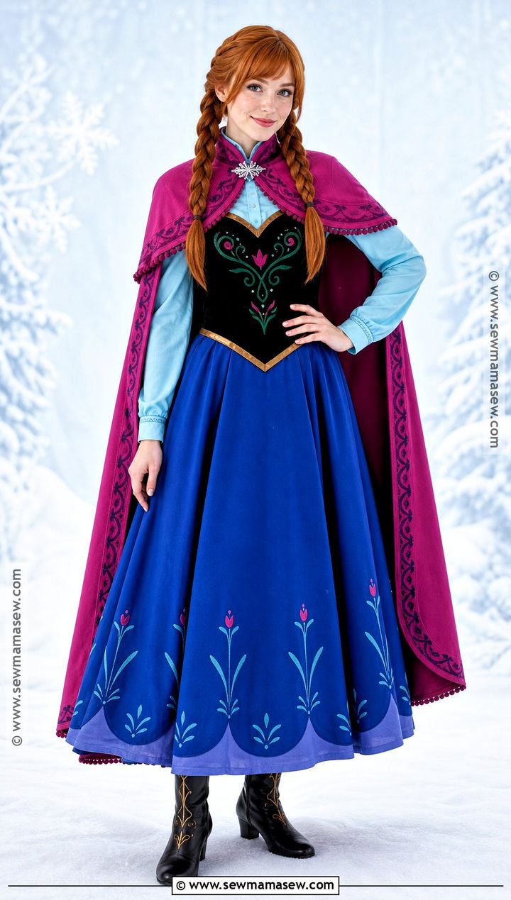 Anna Princess Costume - 40 halloween costumes red hair