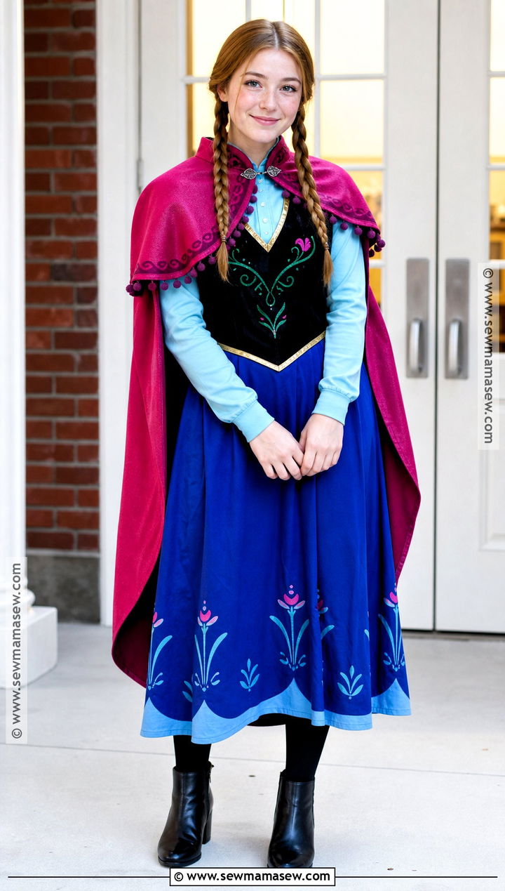 Anna School Costume - 30 Disney Dress Up Day School Ideas