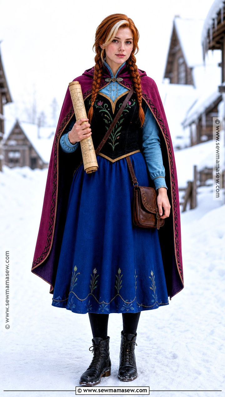 Anna Travel Costume - 45 disney princess costumes