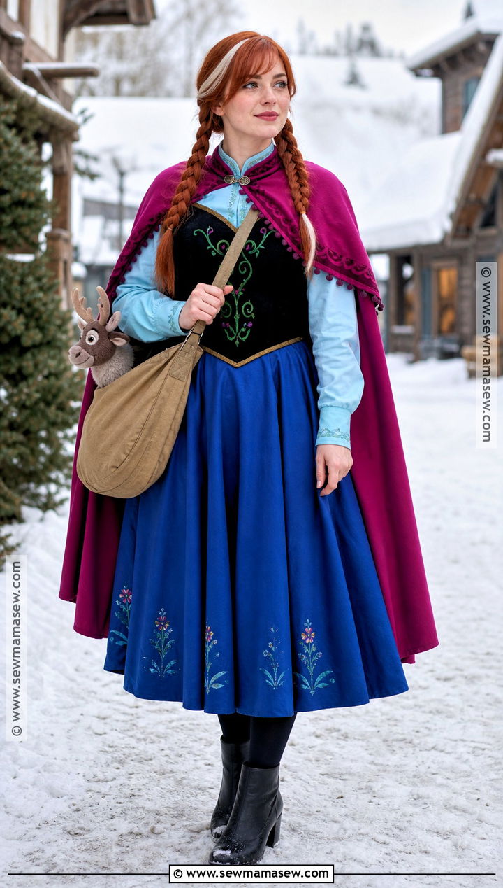 Anna Travel Princess Costume - 50 princess costume ideas