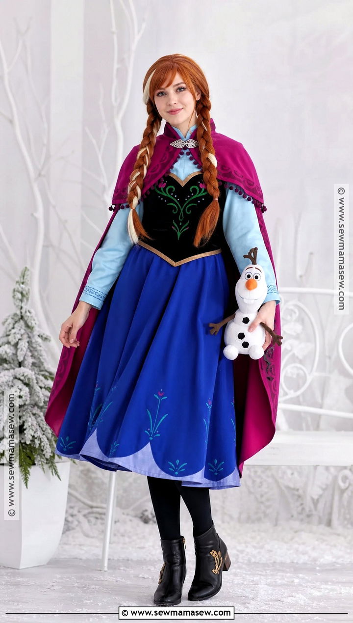 Anna Winter Princess Costume - 45 red hair halloween costumes