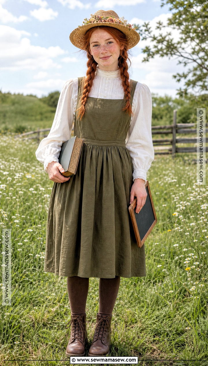Anne Of Green Gables Costume - 35 book characters costumes