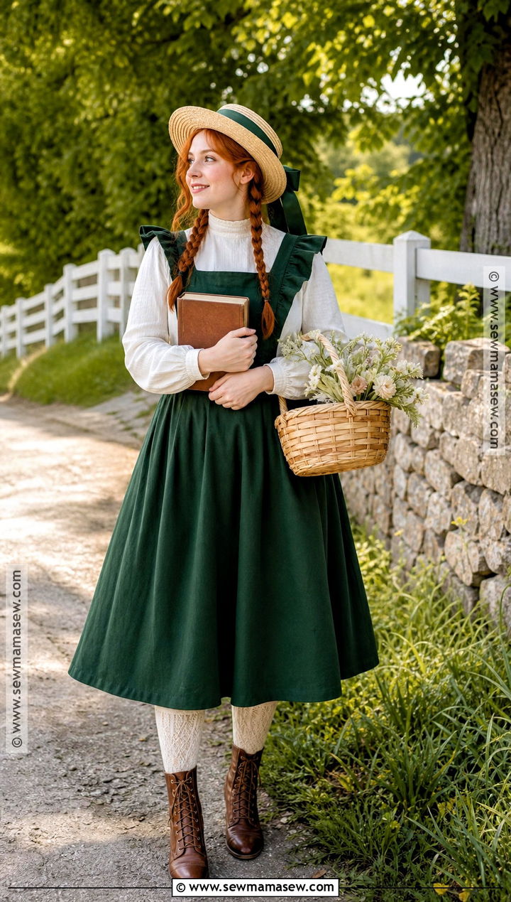 Anne Of Green Gables Costume - 40 ginger halloween costumes
