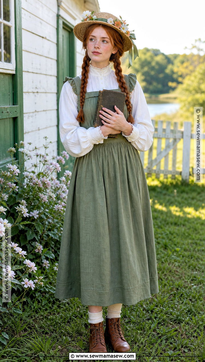Anne Shirley Costume - 40 halloween costumes red hair