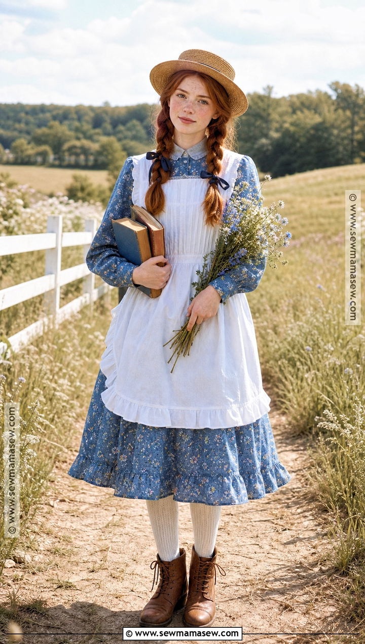 Anne Shirley Costume - 40 story book character costumes