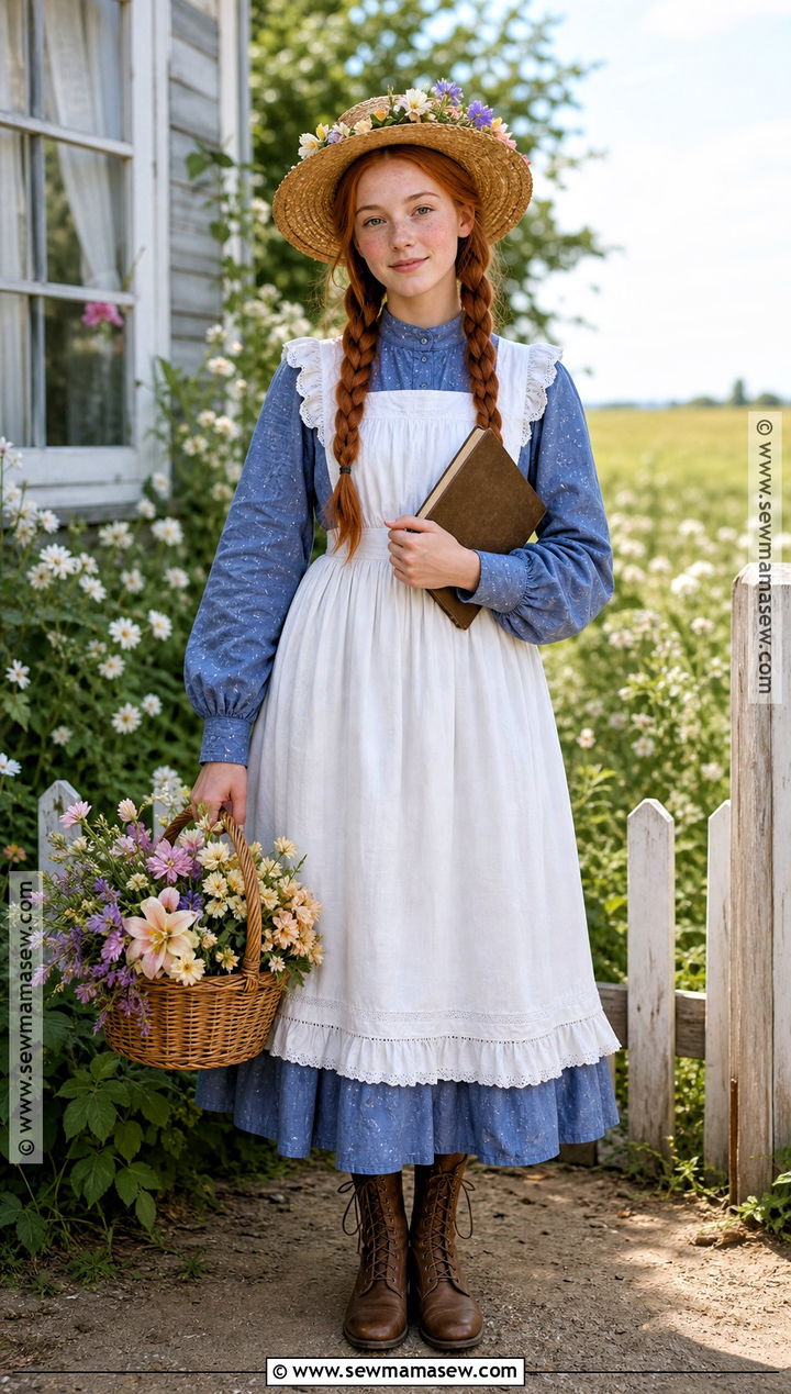 Anne Shirley Costume - 35 kids book character costumes