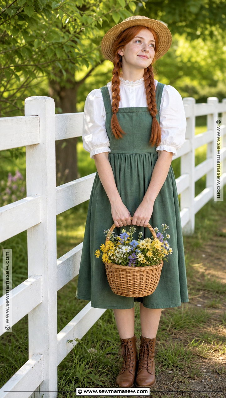 Anne Shirley Prairie Costume - 30 halloween costume red hair ideas