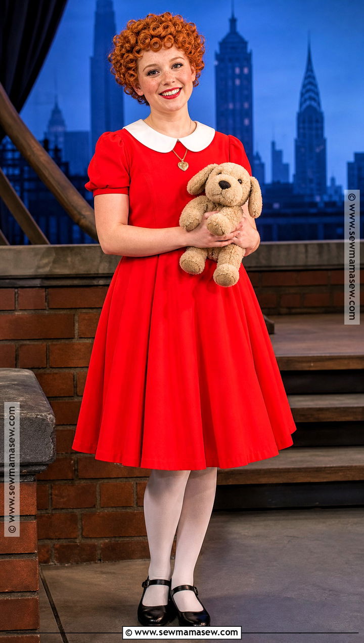 Annie Orphan Costume - 30 ginger hair halloween costume ideas