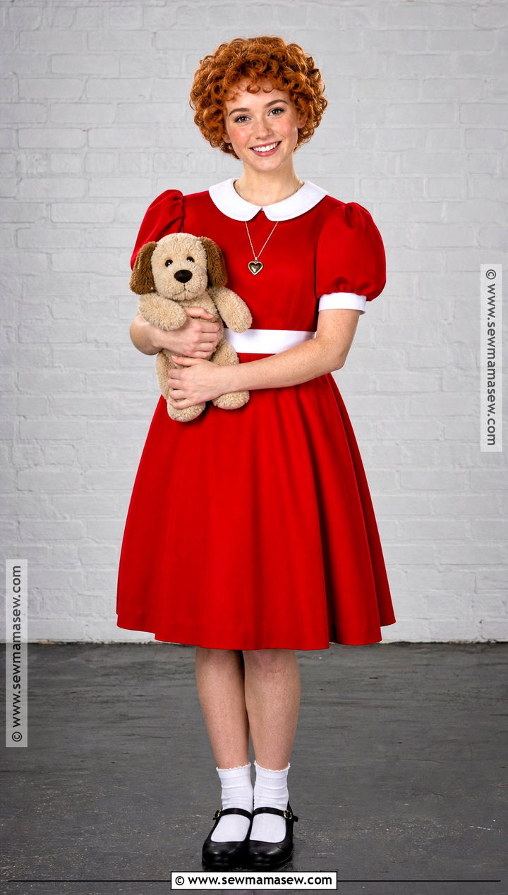 Annie Orphan Costume - 30 red head costumes