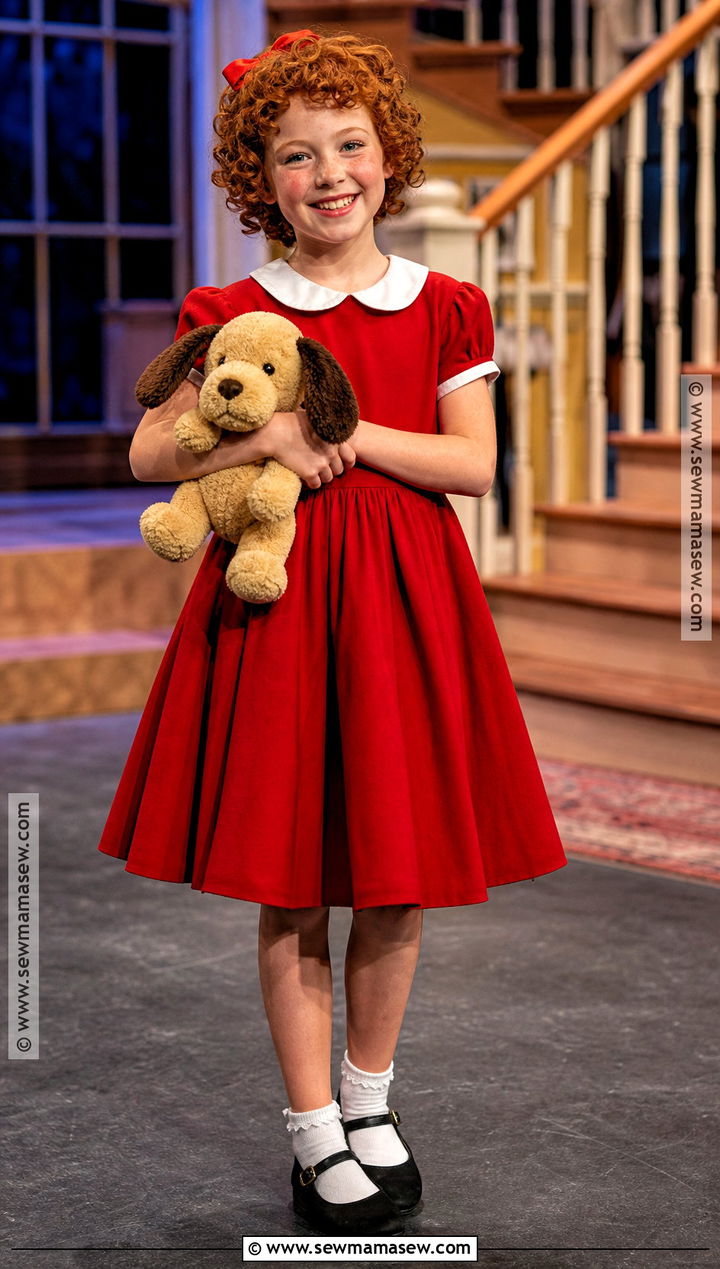 Annie Red Dress Costume - 30 red dress halloween costume ideas