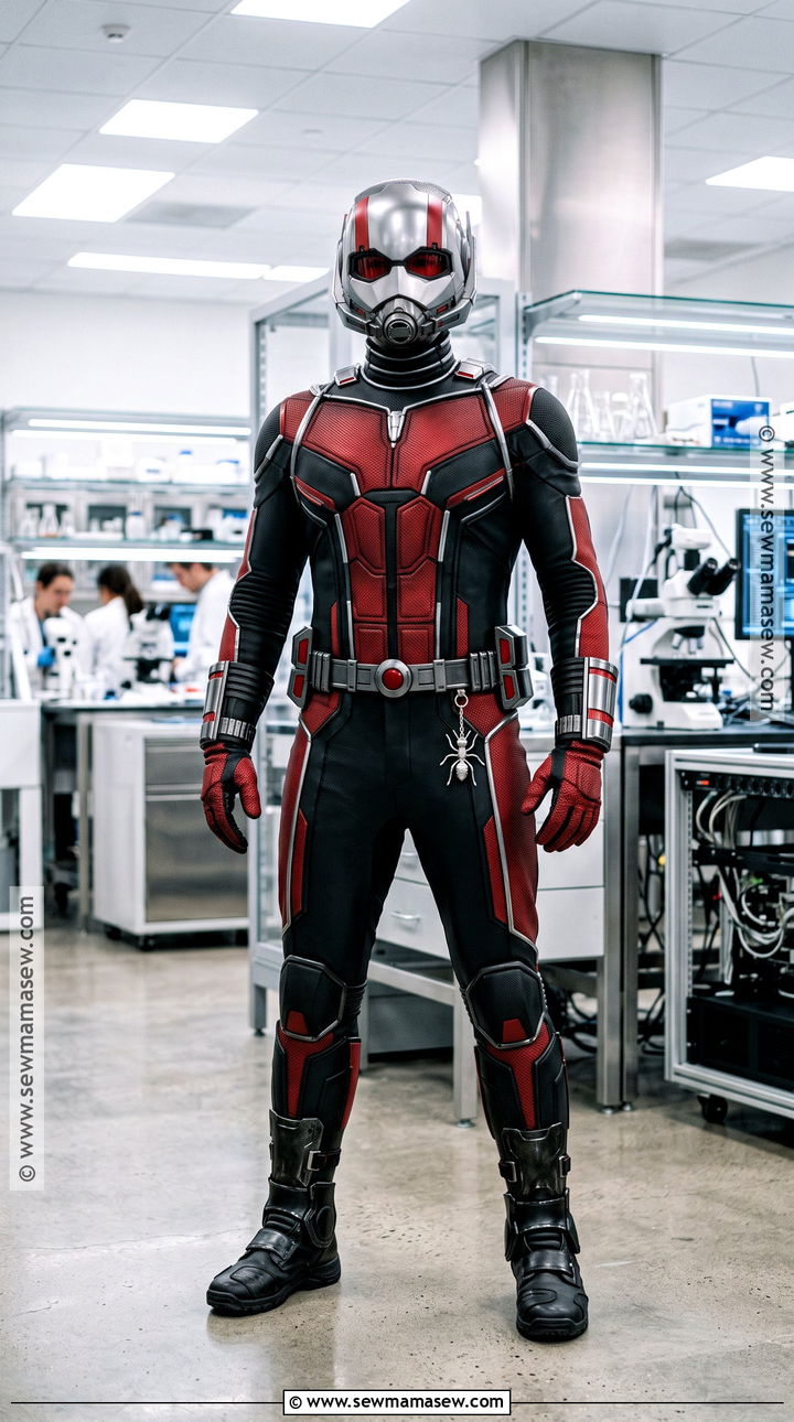 Ant Man Cosplay With Red Helmet - 35 marvel cosplay ideas