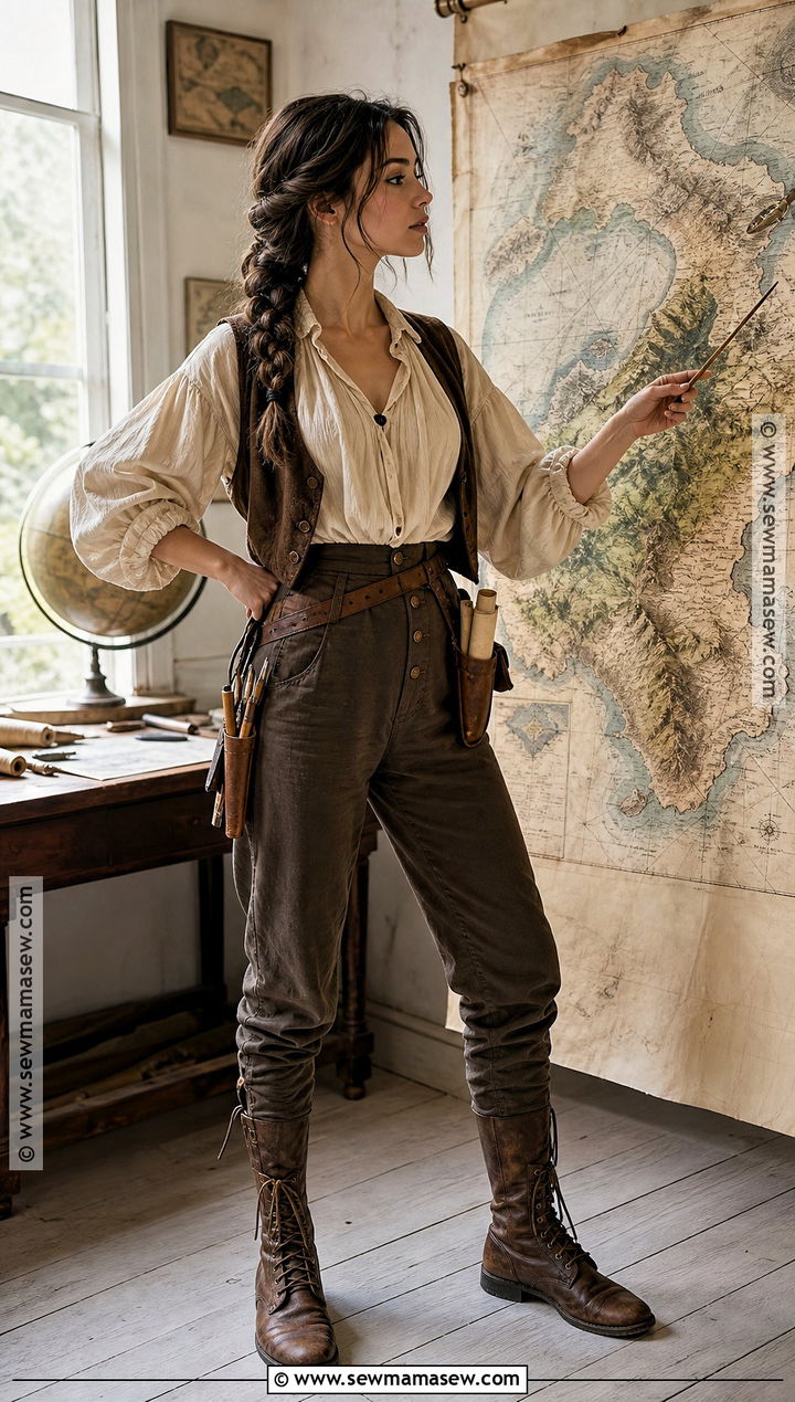 Antique Mapmaker Costume - 50 niche halloween costumes