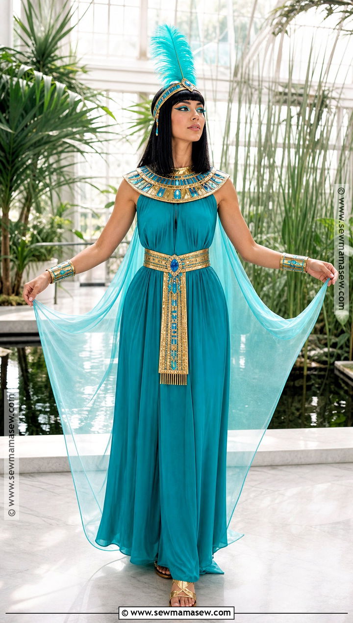 Anuket Nile Goddess Costume - 30 Egypt Costume Ideas for Women