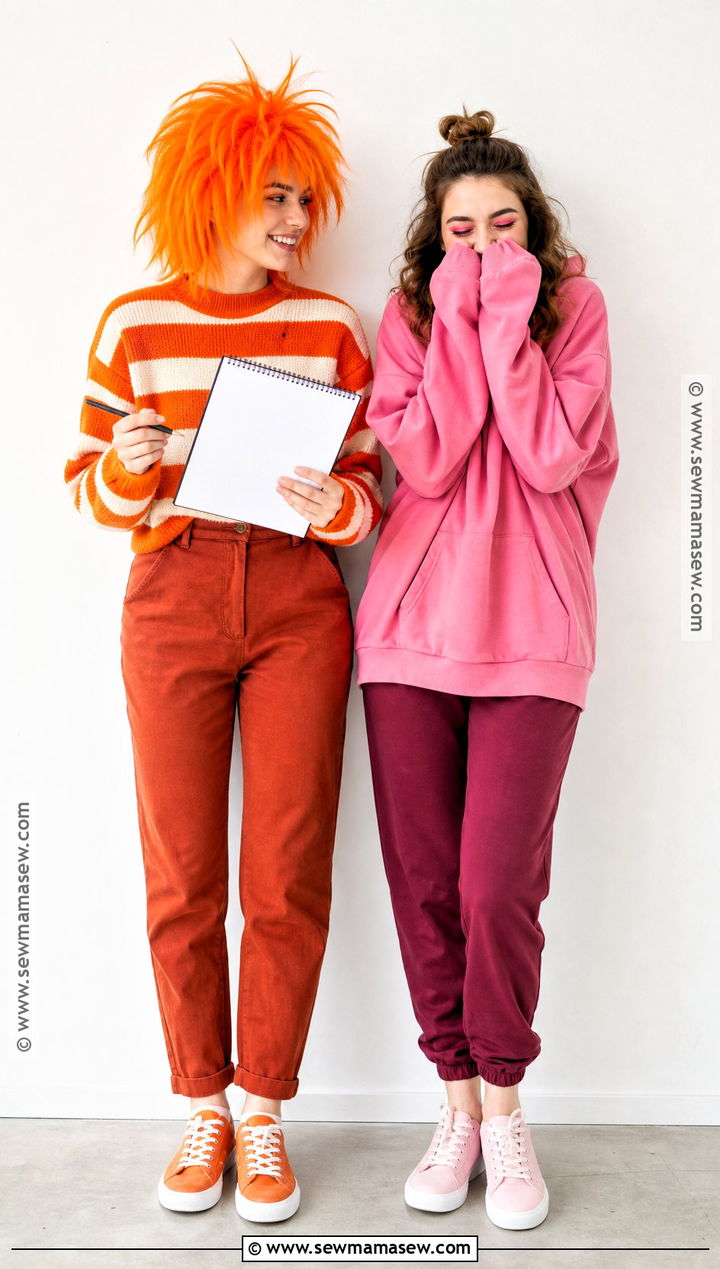 Anxiety And Embarrassment Duo Halloween Costume - 40 inside out halloween costume ideas