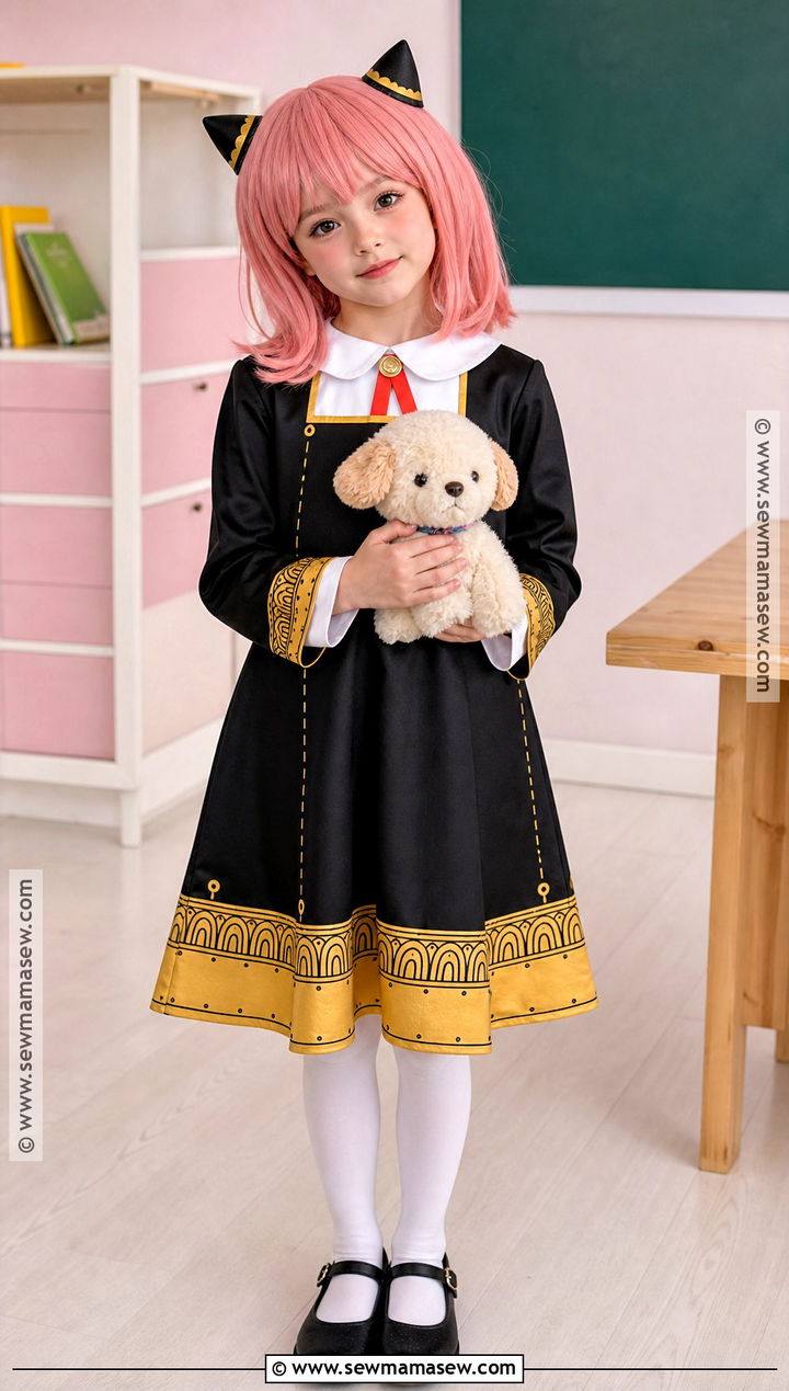 Anya Forger Anime Cosplay - 50 cosplay anime ideas