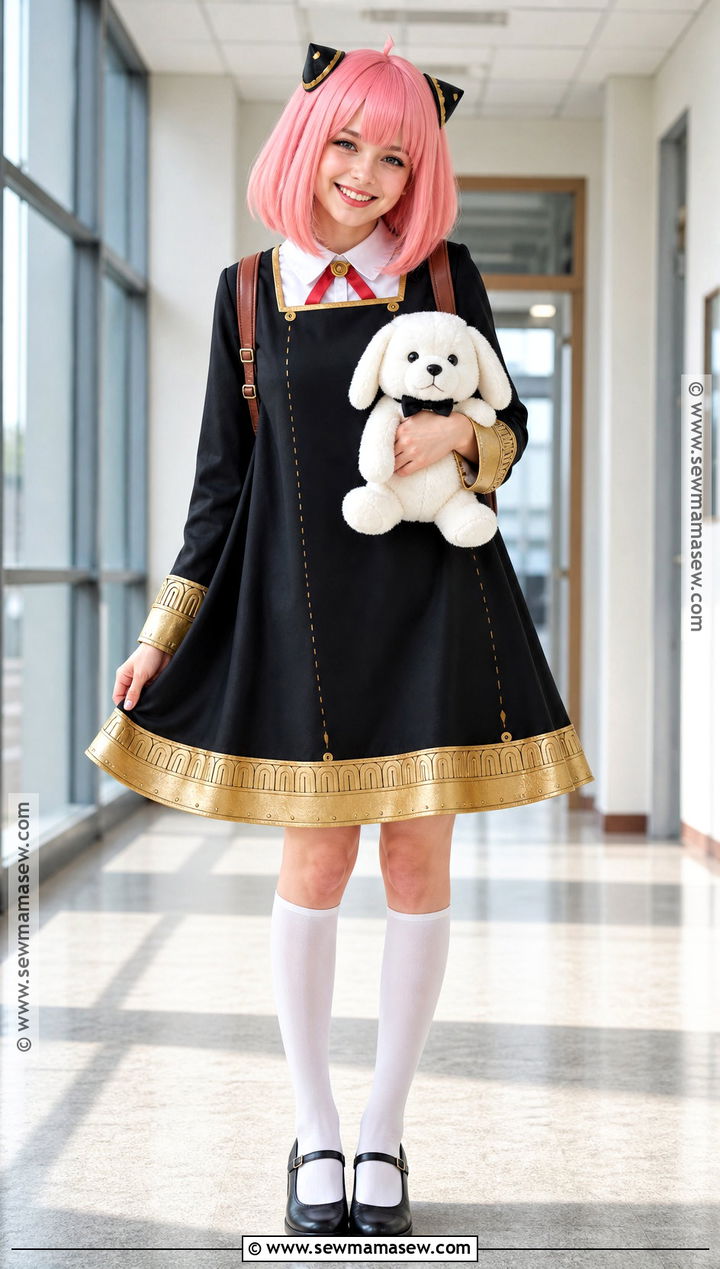 Anya Forger Cosplay Costume - 30 cosplay costume ideas