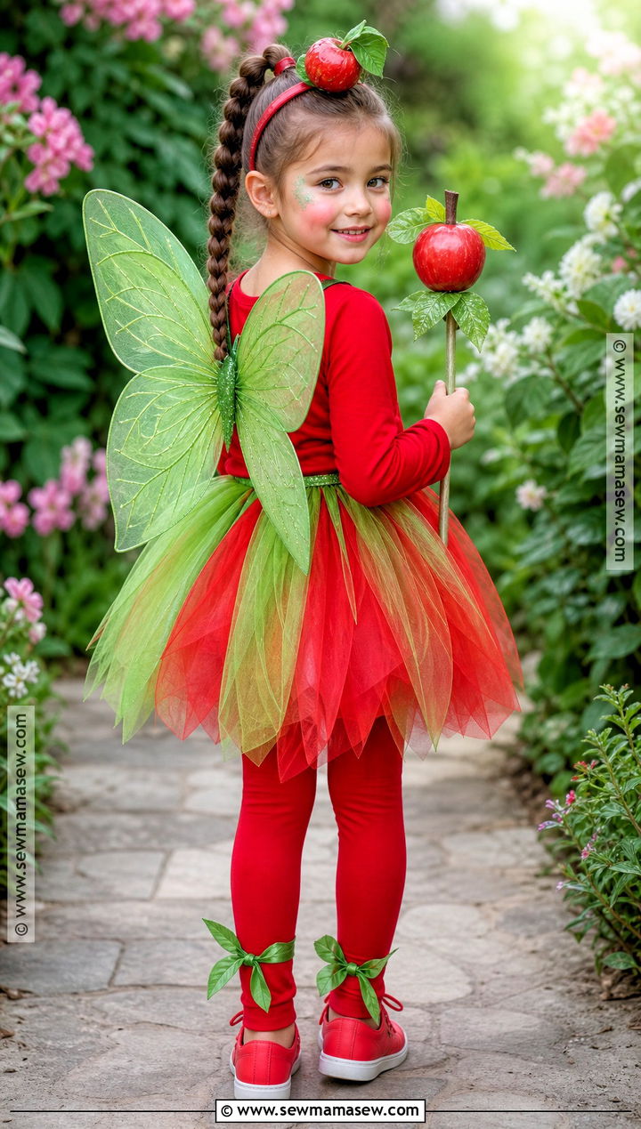 Apple Fairy Costume - 30 apple costume ideas for kids