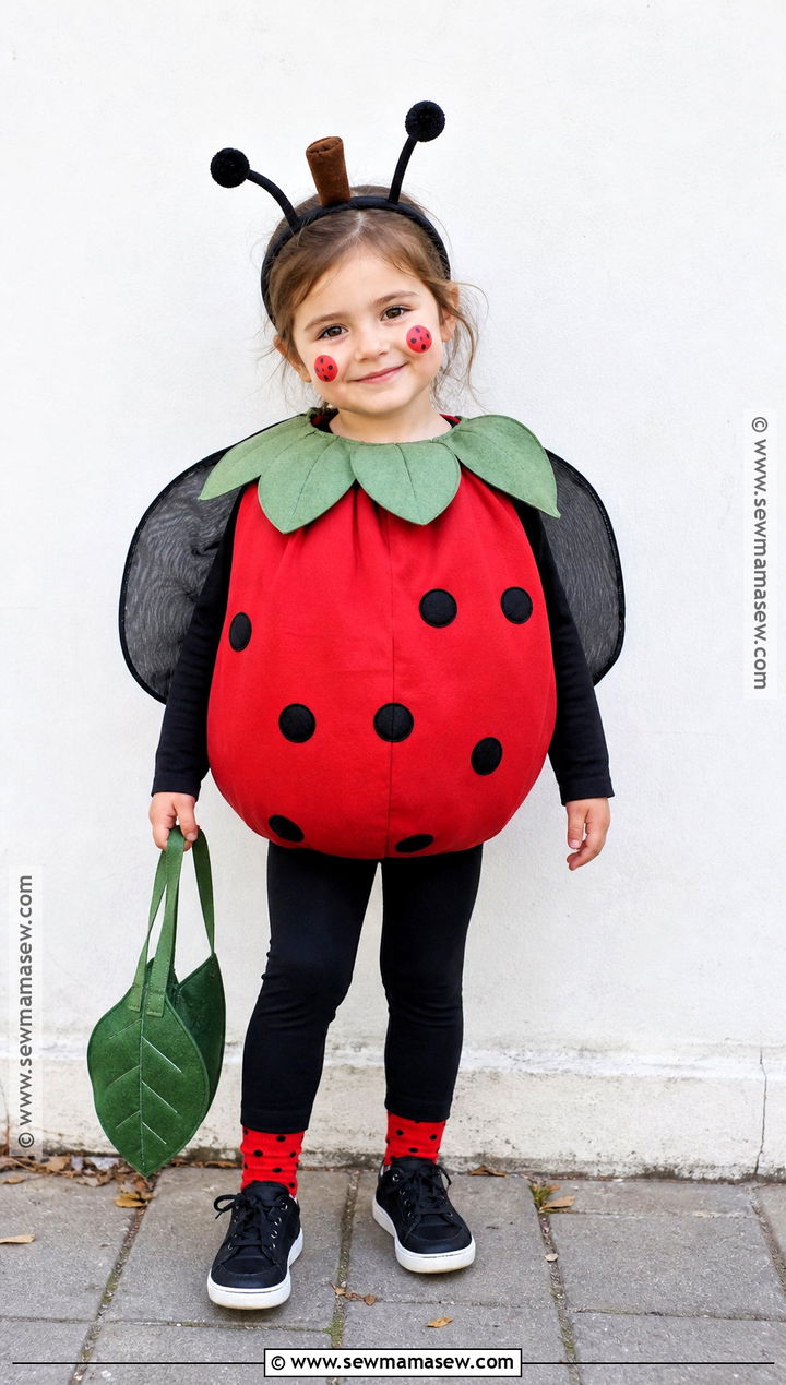 Apple Ladybug Costume - 30 apple costume ideas for kids