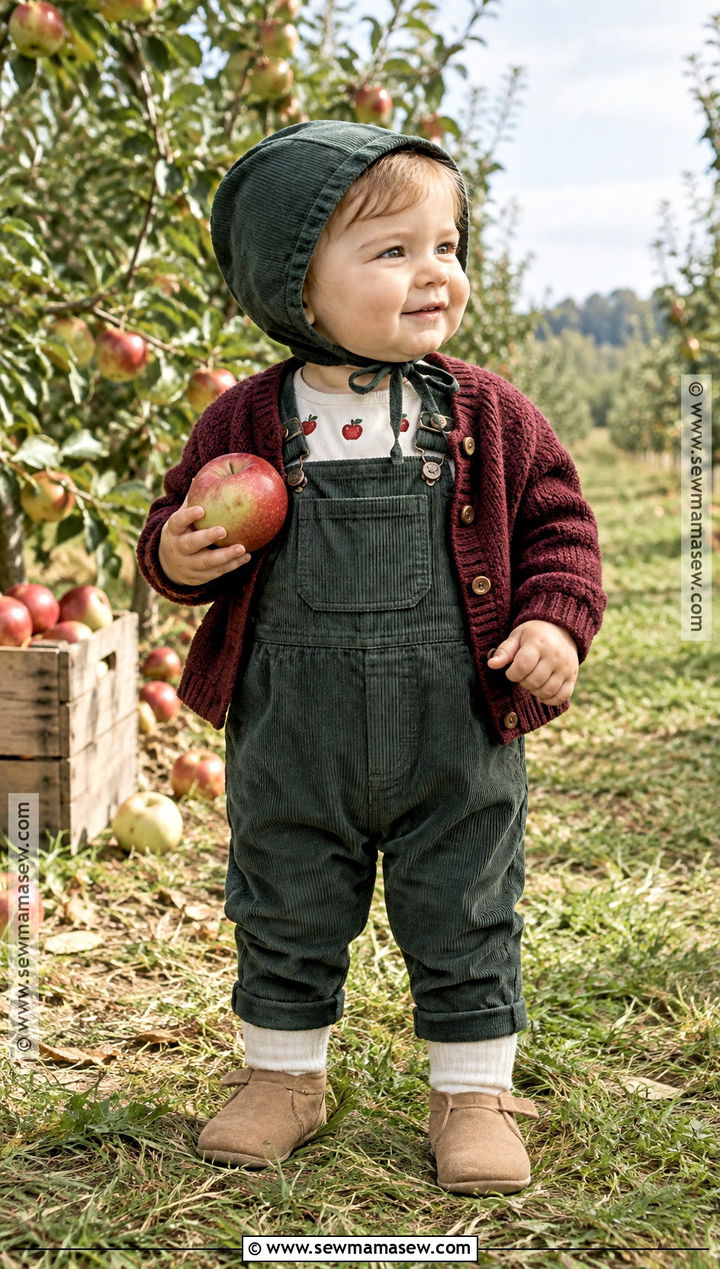 Apple Orchard Baby Outfit - 15 autumn themed baby clothes