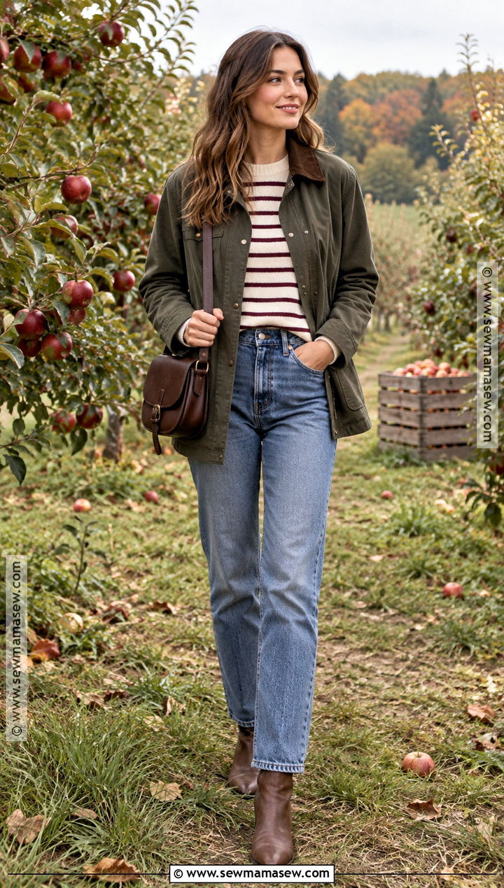 Apple Orchard Barn Jacket Outfit - 25 Apple Orchard Outfit Fall Ideas