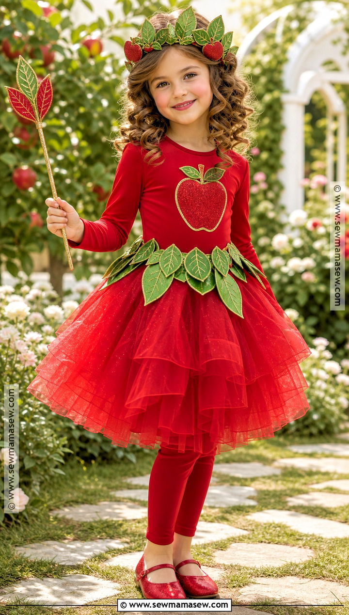 Apple Princess Costume - 30 apple costume ideas for kids