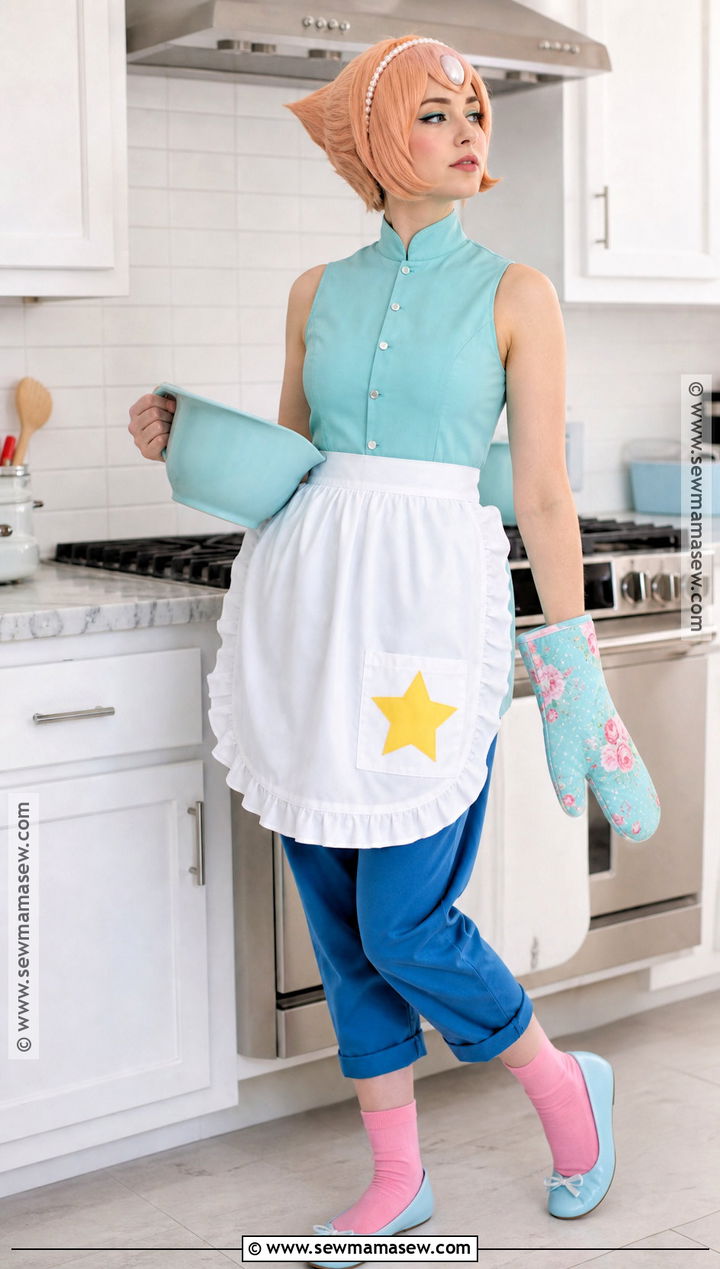 Apron Pearl Cosplay With Kitchen Accessories - 30 Pearl Cosplay Ideas