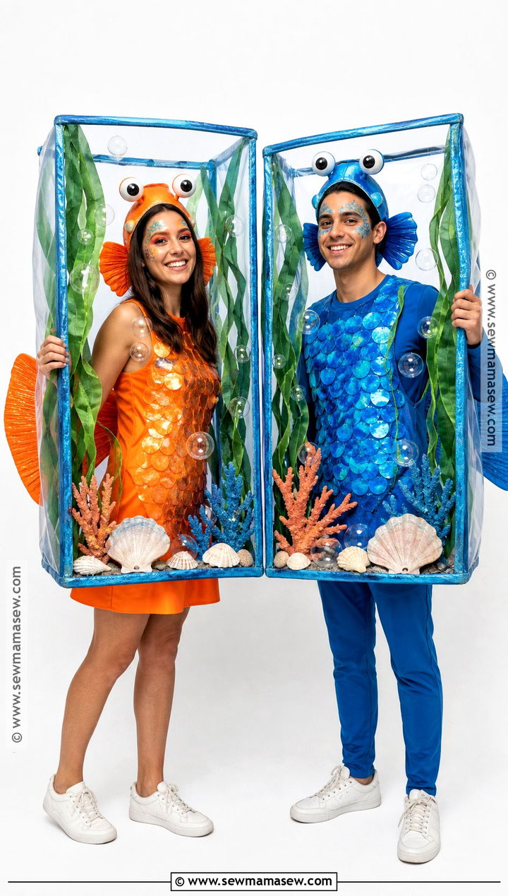 Aquarium Tank Nemo And Dory Costume - 30 nemo and dory costume ideas