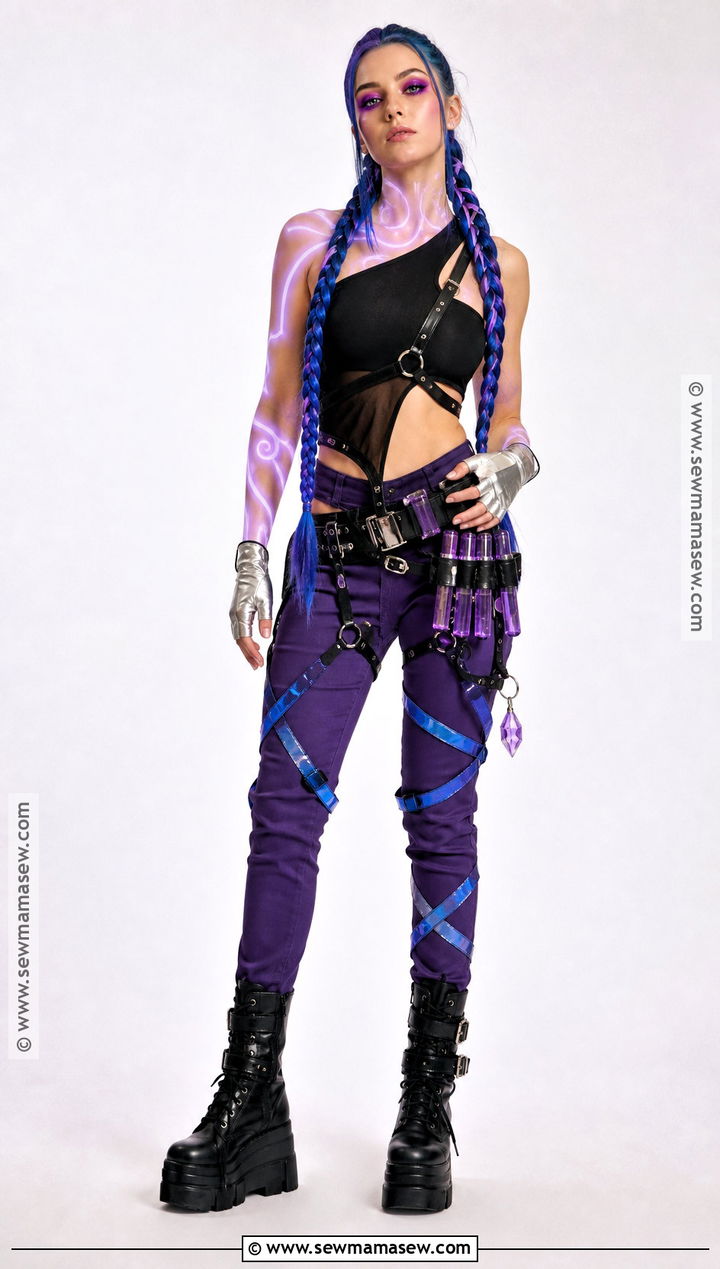 Arcane Fractured Shimmer Jinx Cosplay - 45 jinx cosplay ideas