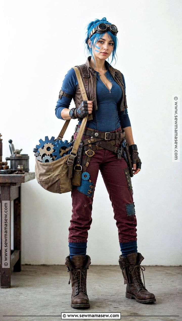Arcane Fractured Tinkerer Jinx Cosplay - 45 jinx cosplay ideas