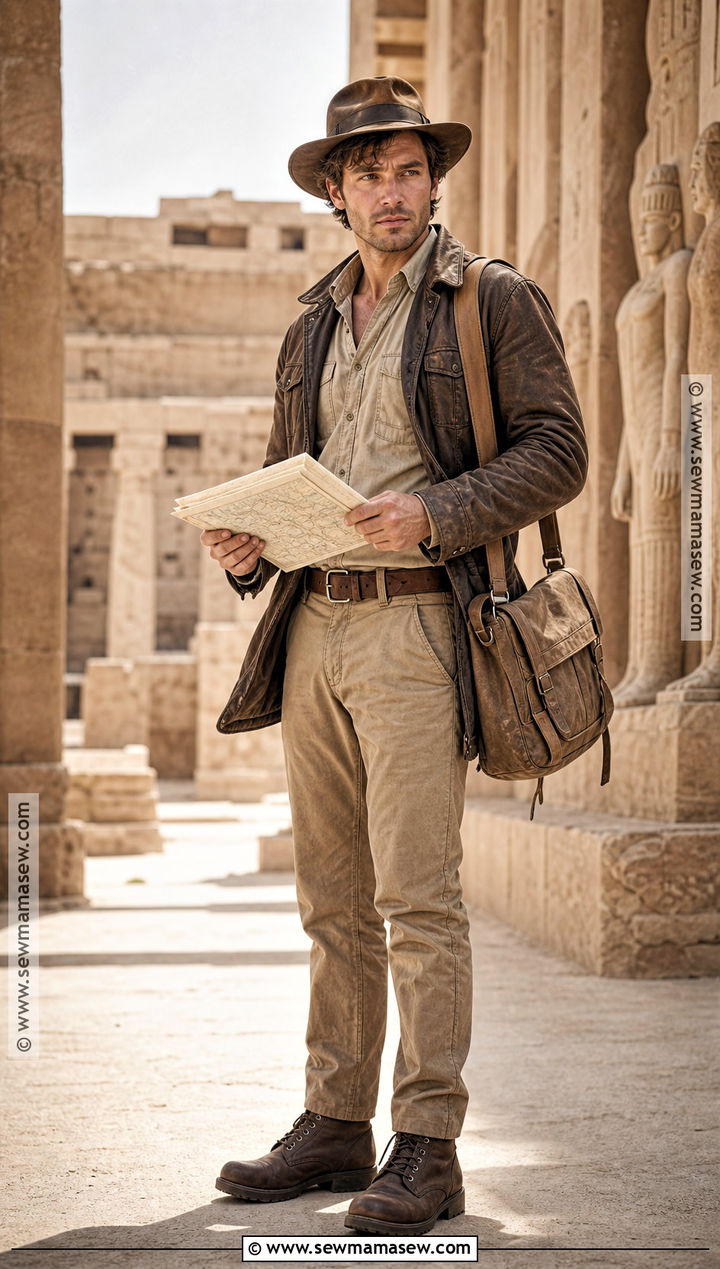 Archaeologist Adventurer Costume - 30 halloween male costumes