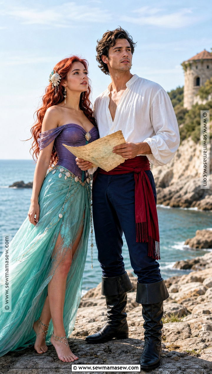 Ariel And Prince Eric Couple Costume - 45 halloween costumes for couples
