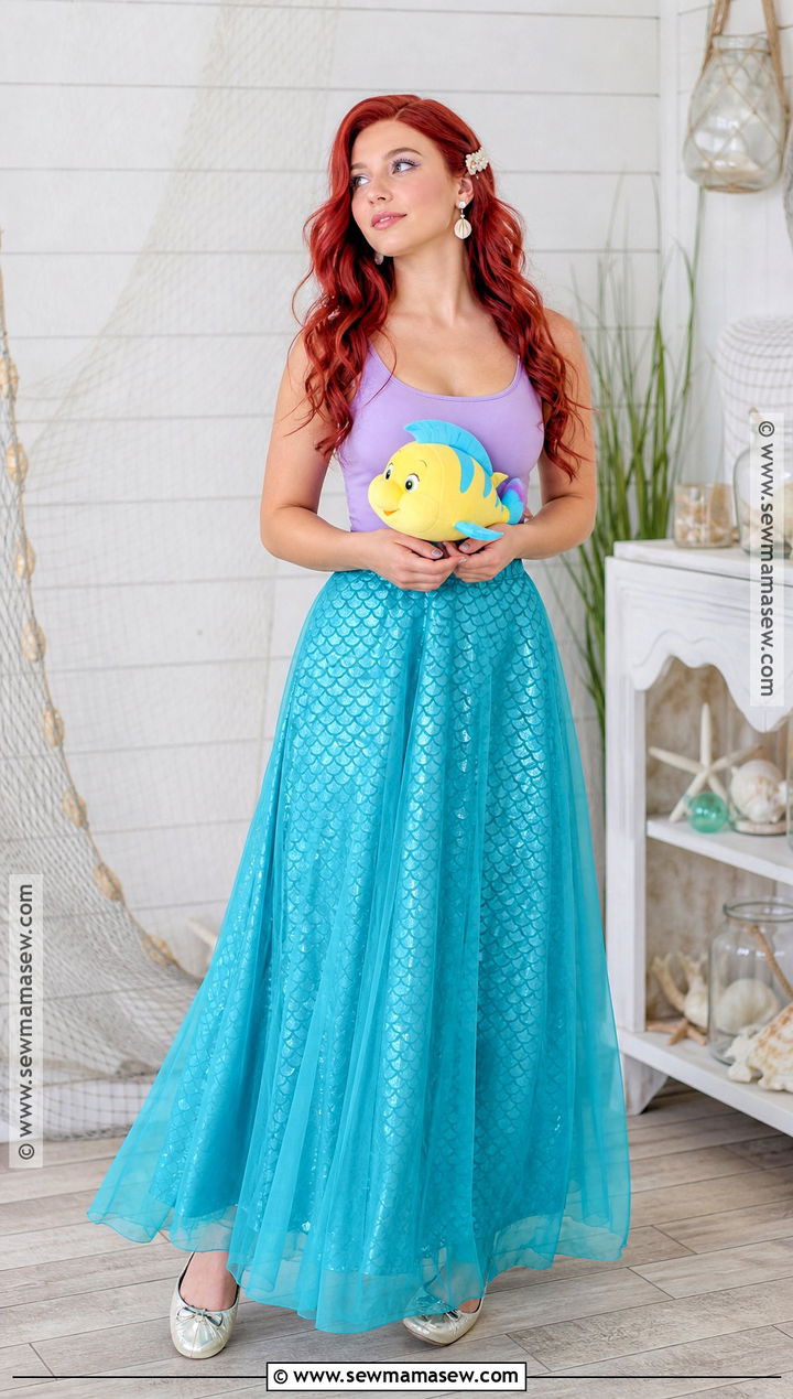 Ariel Mermaid Costume - 30 halloween costumes for redheads