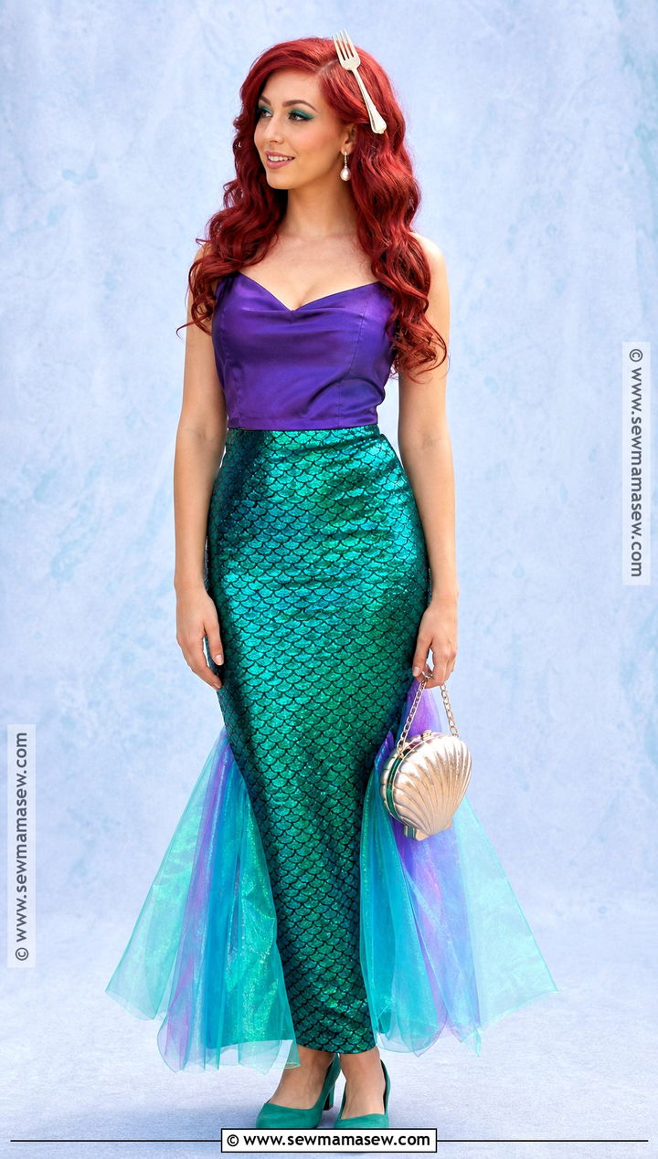 Ariel Mermaid Princess Costume - 50 princess costume ideas