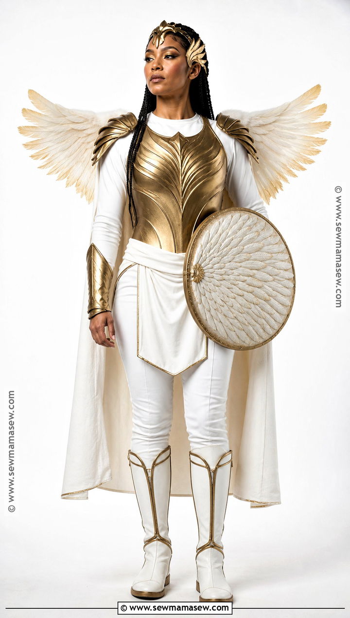 Armor Inspired Biblical Angel Costume - 30 Biblical Angel Costume Ideas