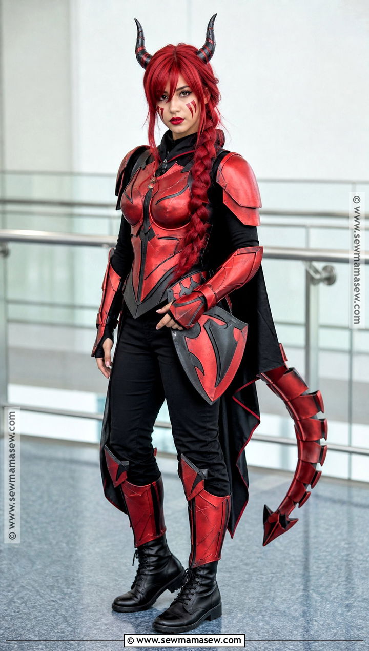 Armored Devil Cosplay - 30 Devil Cosplay Ideas