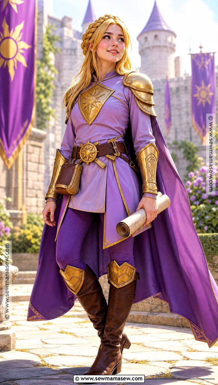 Armored Princess Rapunzel Cosplay - 35 rapunzel cosplay ideas