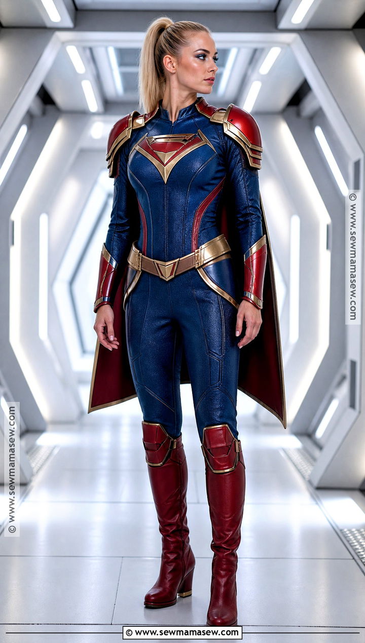 Armored Supergirl Costume - 30 Supergirl Halloween Costume Ideas