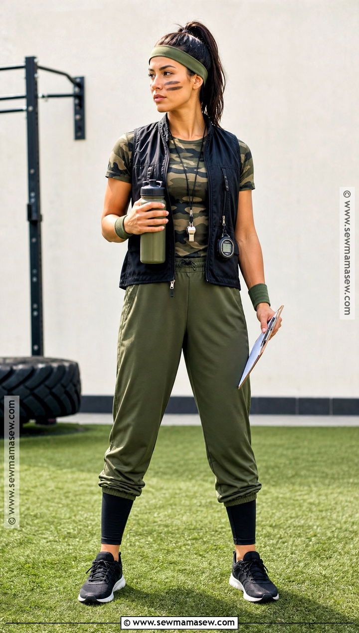 Army Fitness Instructor Costume - 30 Army Halloween Costume Ideas