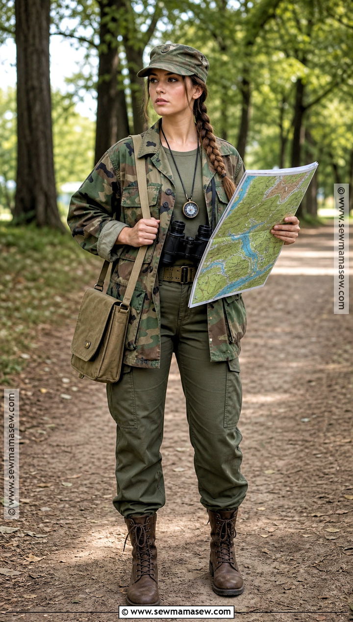 Army Map Reader Costume - 30 Army Halloween Costume Ideas