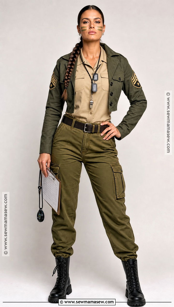 Army Sergeant Costume - 35 army costume ideas for women