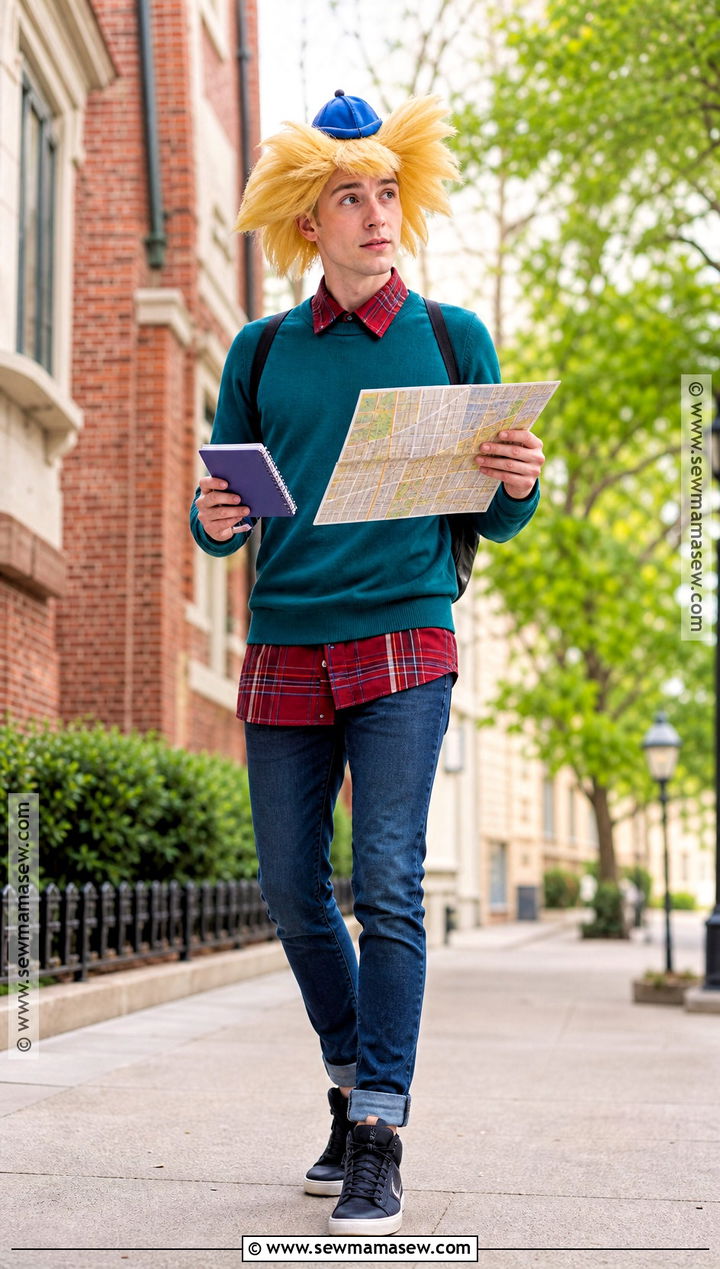 Arnold Shortman Costume - 30 childhood characters costume ideas